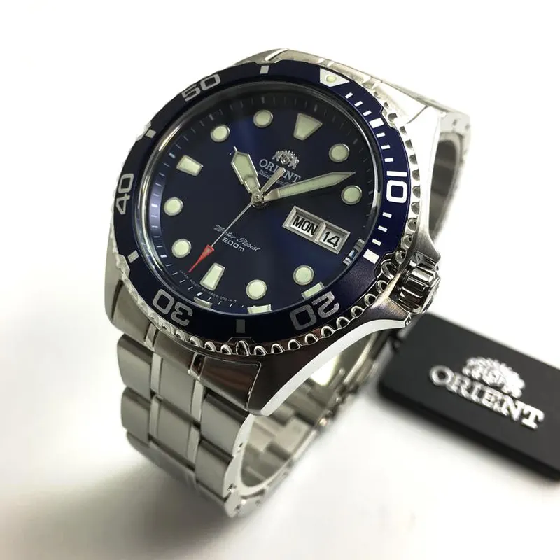 Orient Ray II Automatic 200M Blue Dial Men's Watch- FAA02005D9